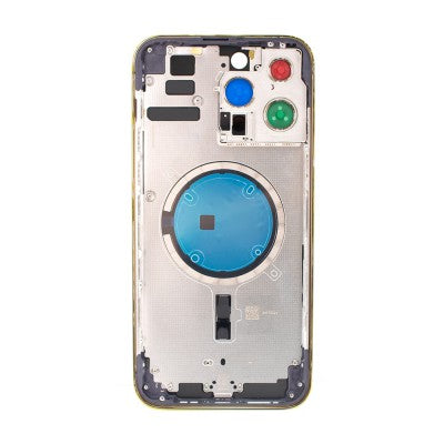Rear Housing for iPhone 14 Pro Max (NO LOGO)-Deep Purple Rear Housing for iPhone 14 Pro Max (NO LOGO)-Deep Purple